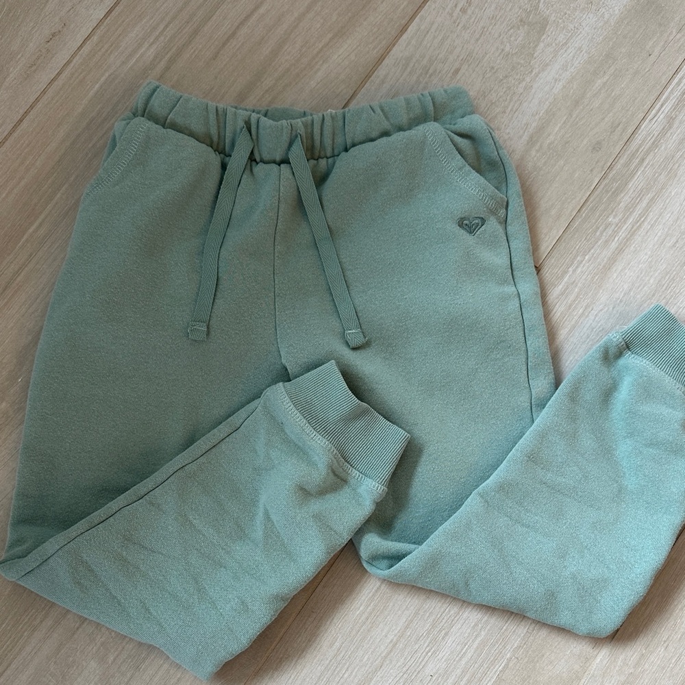 Roxy Kids' Mint Green Joggers